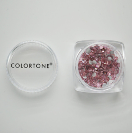 Colortone Pink Crystal Rhinestones Size 10