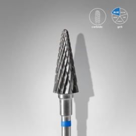 Staleks Carbide Nagel Freesbit Pointy Cone Blue 6.0mm (FT71B060/14)
