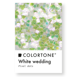 Colortone Pixel Dots White Wedding 12 gr