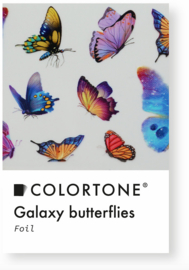 Colortone Clear Galaxy Butterflies Foil