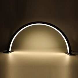 Shape It Up LEDarc Table Lamp 58cm Black