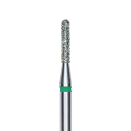 Staleks Diamond Frees Bit Rounded Cylinder Green 1.4mm (Manicure Pedicure) (FA30G014/8K)