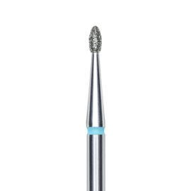 Staleks Diamond Frees Bit Rounded Drop Blue 1.6mm (Manicure Pedicure) (FA50B016/3.4K)