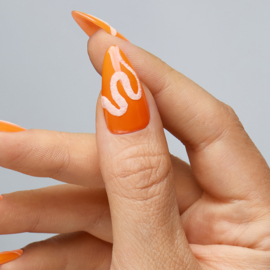 The GelBottle Glow In The Dark Orange Pigment