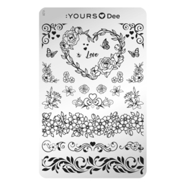 YOURS Loves Dee Lovely Flowers Double Sided (YLD11)