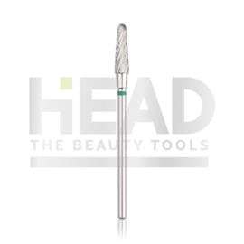Head Tungsten Bit Rounded Cone Green 4.0mm