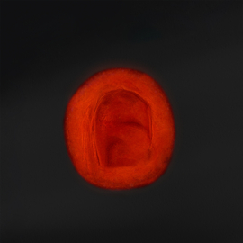 The GelBottle Glow In The Dark Orange Pigment