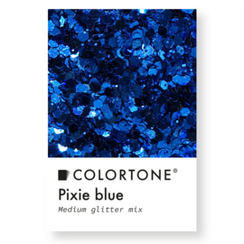 Colortone Medium Glitter Mix Pixie Blue 3 gr