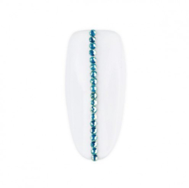Mistero Milano Diamond Glass SS4 Opal Green 40 Stuks