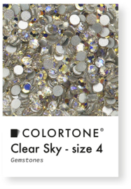 Colortone Clear Sky Rhinestones Size 4