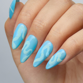 The GelBottle Glow In The Dark Blue Pigment
