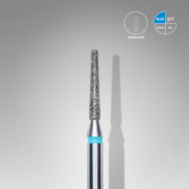 Staleks Diamond Frees Bit Frustum Blue 1.6mm Long (Manicure Pedicure) (FA70B016/10K)