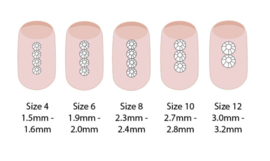 Colortone Smoke Crystal Rhinestones Size 12