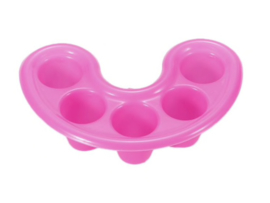 Shape It Up Manicure 5 Finger Soaking Tray Roze