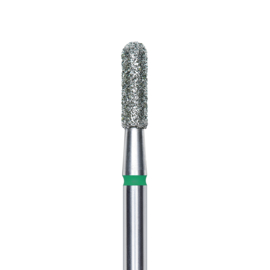 Staleks Diamond Frees Bit Rounded Cylinder Green 2.3mm (Manicure Pedicure) (FA30G023/8K)