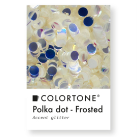 Colortone Polka Dot Frosted