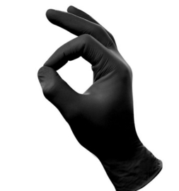 Nitrile Handschoen Zwart Maat S 1000 Stuks