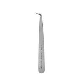 Staleks Pro Eyebrow Tweezers Expert 10 Type 12 Lang Slank Gebogen (TE-10/12)