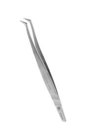 Staleks Pro Eyelash Tweezers Expert 40 Type 12 Curved for Volume Lashes Extension