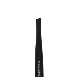 Staleks Pro Eyebrow Tweezers Expert 11 Type 3b Breed Schuin (TE-11/3b)