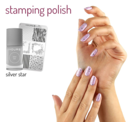 YOURS Stamping Polish Silver Star