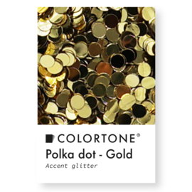 Colortone Polka Dot Gold