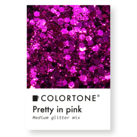 Colortone Medium Glitter Mix Pretty In Pink 14 gr