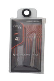 Staleks Pro Eyebrow Tweezers Expert 10 Type 4 Schuin (TE-10/4)