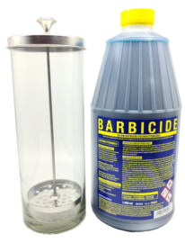 Barbicide 1.9 Liter Bundel (Barbicide 1,9L + 1.2L Dompelaar)