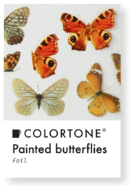 Colortone Clear Painted Butterflies Foil