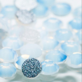 Mistero Milano Diamond Glass Mix Opal White 400 Stuks