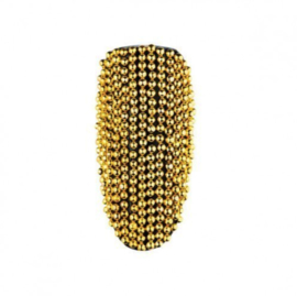 Mistero Milano Gold Half Beads 1,0 mm
