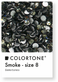 Colortone Smoke Crystal Rhinestones Size 8