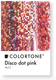 Colortone Disco Dot Pink Foil