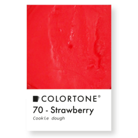 Colortone Cookie Dough Strawberry 3D Nail Art Rood 70