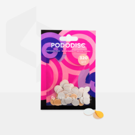 Staleks White Refill Pads For Pododisc XS 320 grit (50 pc) (PDF-10-320W)