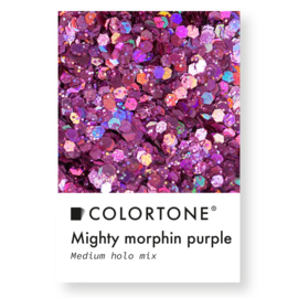 Colortone Medium Holo Mix Mighty Morphin Purple