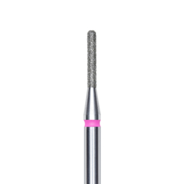 Staleks Diamond Frees Bit Rounded Cylinder Red 1.4mm (Manicure Pedicure) (FA30R014/8K)