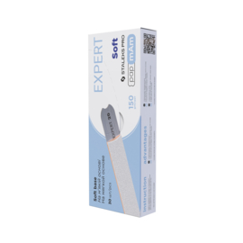 Staleks Pro Expert 20 White PapmAm Rechte Vijl Soft Base Grit 150 25 Stuks (DFCE-20-150/25W)