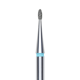Staleks Diamond Frees Bit Rounded Drop Blue 1.2mm (Manicure Pedicure) (FA50B012/3K)