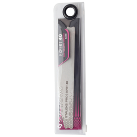 Staleks Metal Base Half Moon Nail File Expert 40 (MBE-40)