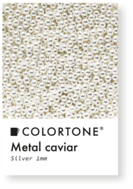 Colortone Metal Caviar Silver 1 mm