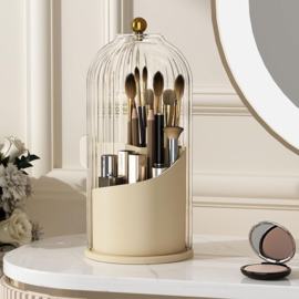 Shape It Up Nail Brush Storage Organizer Deluxe Champagne