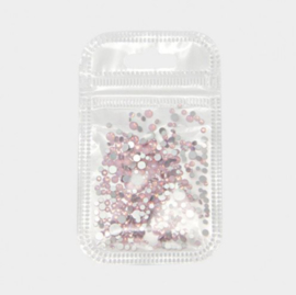 Mistero Milano Diamond Glass Mix Opal Pink 400 Stuks