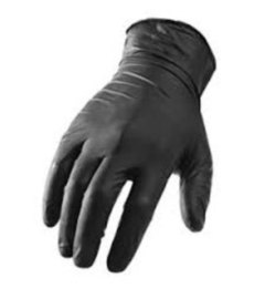 Nitrile Handschoen Zwart Maat XS 1000 Stuks