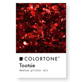 Colortone Medium Glitter Mix Tootsie 3 gr