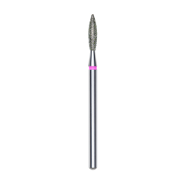 Staleks Diamond Frees Bit Flame Red 2.3mm (Manicure Pedicure) (FA10R023/10K)