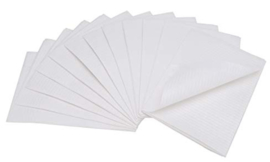 Shape It Up Premium Table Towels Wit 125 Stuks