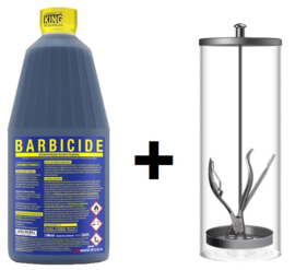 Barbicide 1.9 Liter Bundel (Barbicide 1,9L + 1.2L Dompelaar)