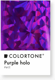 Colortone Purple Holo Foil